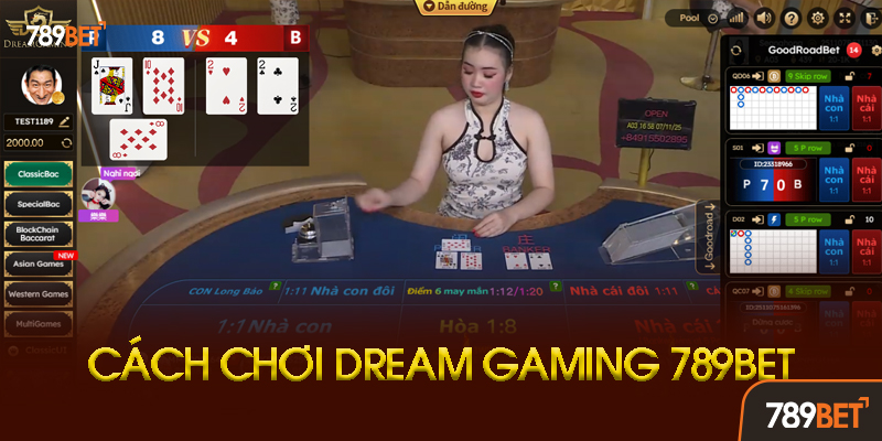 Hướng Dẫn Bắt Đầu Với Dream Gaming Tại 789bet