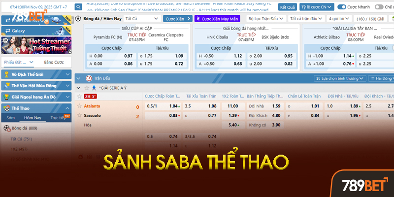 Mẹo Chơi Saba Thể Thao Hiệu Quả Tại 789bet